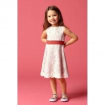 wedding photo - Watters Seahorse Flower Girl Dresses - Style Addie 46639 - Formal Day Dresses