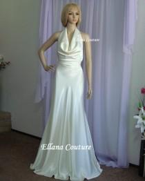 wedding photo - Diana - Elegant and Sexy Wedding Dress. Vintage Inspired Design.