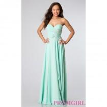 wedding photo - Strapless Prom Gown JVN by Jovani - Brand Prom Dresses