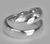 wedding photo - Engagement Ring Gold and Diamond
