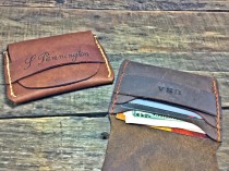wedding photo -  Flap Wallet, Groomsman Gift, Husband Gift, Handmade Credit Card Wallet, Boyfriend Gift, Personalized Leather Mens Wallet, NiceLeather-NL101