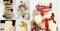 wedding photo - Naked cake e semi-naked cake - Le torte messe a nudo dalla Cake Designer di Sugarcups