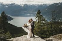 wedding photo - Intimate Wedding in the Canadian Mountains: Candice-May + Christopher