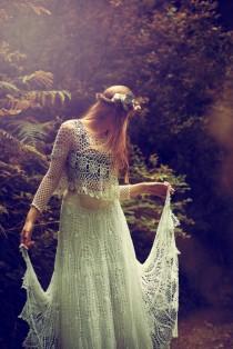 wedding photo - White Lace Bridal Skirt, Crochet Lace Bridal Skirt, Boho bridal skirt, Vintage lace Wedding skirt