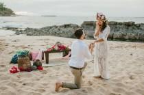 wedding photo - Stunning Surprise Beach Proposal