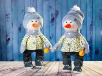 wedding photo - Best price! Snowman Christopher. Textile toy. Snowman tilda. Soft toy Tilda toy Winter toy. Rag toy. Сloth toy. Interior doll. Christmas toy