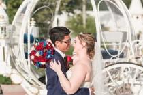 wedding photo - A "Beauty And The Beast" Themed Wedding At Disneyland