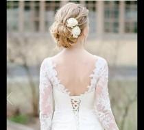 wedding photo - Bridal Hair Flower