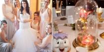 wedding photo - This Disney-Loving Bride Threw The Most Magical DIY Wedding
