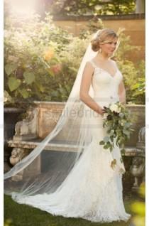 wedding photo -  Essense of Australia Romantic Lace Wedding Gown Style D2065