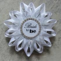 wedding photo - Bridal Shower Decorations, Bride to Be Pin, Bride to Be Corsage, Bridal Shower Corsage, Sister of the Bride, Maid of Honor, Aunt, Mother