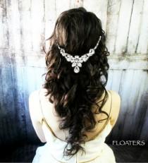 wedding photo - Bridal Headband, Bridal Headpiece, Bridal Hair Jewelry, Crystal Hair Accessory, Crystal Headband