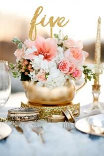wedding photo - Glitter gold Freestanding Table numbers. Numbers for tables. Numbers. Gold numbers. Wedding table numbers.