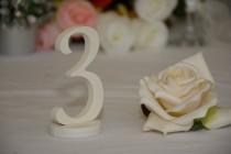 wedding photo - Wedding Table Numbers-  Weddings / Decor - Table Numbers- Table Number  1 to 20 set 