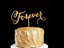 wedding photo -  Forever Wedding Cake Topper