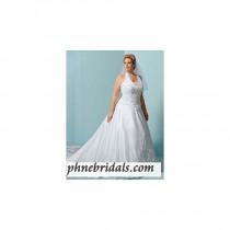 wedding photo - Alfred Angelo Style 1846W Plus Size Bridal Gowns - Compelling Wedding Dresses