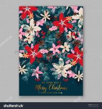 wedding photo - Floral card template