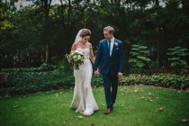 wedding photo - Elegant Outdoor Garden Wedding - Polka Dot Bride