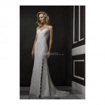 wedding photo - Sweetheart Floor Length Natural Waist Mermaid Lace Low Back Wedding Dresses - Compelling Wedding Dresses