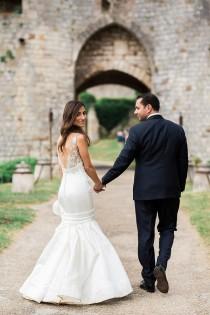 wedding photo - Glamorous Black Tie Chateau de Vallery Wedding - French Wedding Style