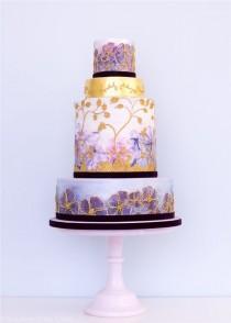 wedding photo - 22 Sophisticated Tiered Wedding Cakes You Will Love