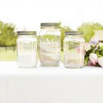 wedding photo - CATHYS CONCEPTS Mason Jar Sand Ceremony Set