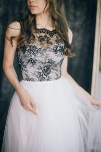 wedding photo - Is the perfect-for-Halloween black and white dress found in here?