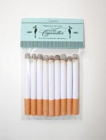 wedding photo - Breakfast at Tiffany's Party Puff Cigarettes