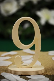 wedding photo - Wedding Table Numbers, Freestanding Numbers, Wedding Decoration, Price per Number, Wood Table Number, Party Event Decor, Anniversary Decor