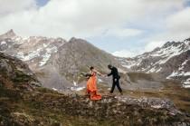 wedding photo - Anniversary Session in the Mossy Mountains of Alaska
