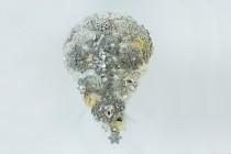 wedding photo - Tear Drop Full Brooch Bride Bouquet Wedding Bouquet - Made To Order - Any Colour - DEPOSIT ONLY