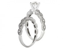 wedding photo - White Gold and Diamond Engagement Ring