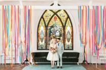 wedding photo - Colorful + Retro Wedding Inspiration at The Ruby Street in Los Angeles