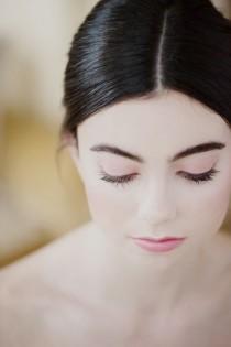 wedding photo - Rose Quartz Minimalist Bride Hair Makeup Tutorial