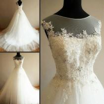 wedding photo - Lace up Gown