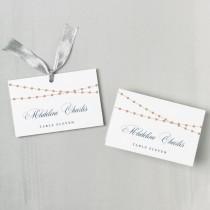 wedding photo - Printable Place Card Template 