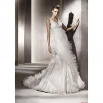 wedding photo - Pronovias Wedding Dresses - Style Penelope - Junoesque Wedding Dresses