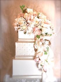 wedding photo - Wedding Card Box Secured Lock Peach Pink Cream Wedding Card Holder Traditional Lovely Reception Card Holder Envelopes Gifts Boxes