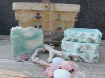 wedding photo - Ocean Rain Soap, Natural Soap, Handmade Soap, Spa Soap, Cold process Soap, Homemade Soap, Artisan Soap, New Hampshire Soap,Spa Bar