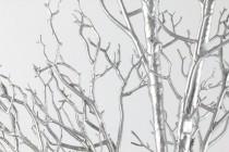 wedding photo - 12 20" silver manzanita branches Free Shipping! 100% natural fresh trimmed for DIY wedding centerpieces