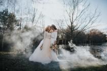 wedding photo - Light V's Dark: A Pre-Raphaelite Inspired Same-Sex Wedding Shoot