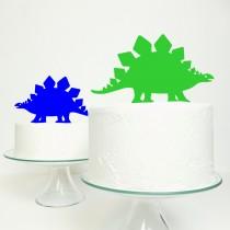 wedding photo - Stegosaurus Dinosaur Cake Topper