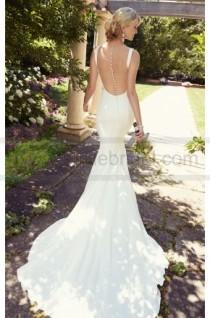wedding photo -  Essense of Australia Modern Wedding Dresses Style D1841 - Essense Of Australia - Wedding Brands