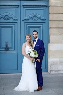 wedding photo - Intimate Spring Wedding In Paris - French Wedding Style