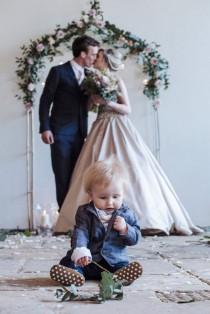 wedding photo - Industrial Charm and Glamour