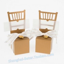 wedding photo - Beter Gifts®   party Chair Favor Box BETER-TH041 #婚礼布景    
