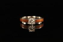 wedding photo - Tiffany Wood Ring