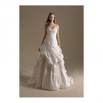 wedding photo - Glamorous Sweetheart Ball Gown Taffeta Floor Length Sleeveless Wedding Gown - Compelling Wedding Dresses