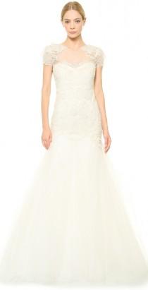 wedding photo - Marchesa Re-Embroidered Lace Gown