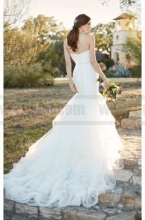 wedding photo - Essense Of Australia Fit And Flare Wedding Dress With Sweetheart Neckline Style D2027